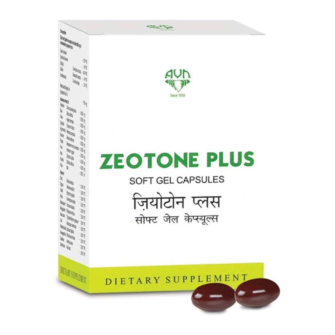 AVN ZEOTONE PLUS SOFT GEL CAPSULES - 60 NOS