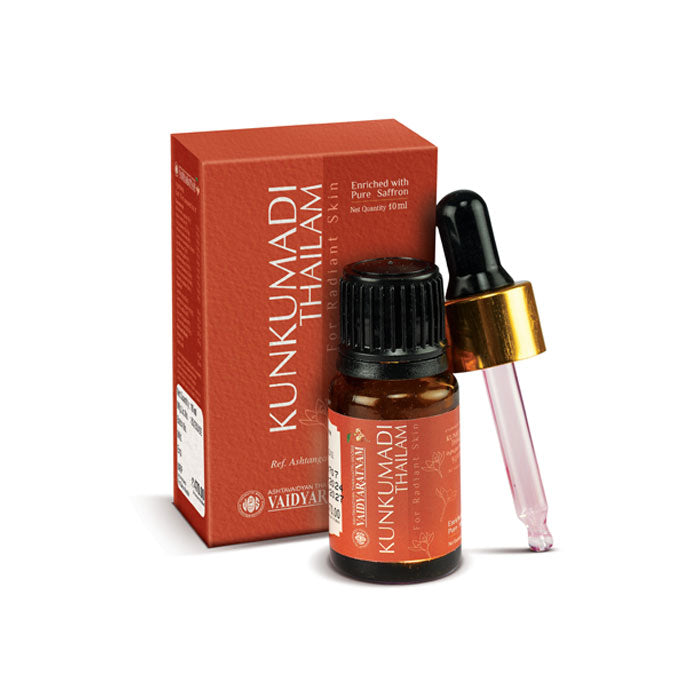 VAIDYARATNAM KUMKUMADI TAILAM | 10 ML